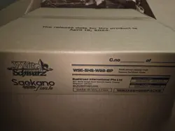 Weiss Schwarz: SAEKANO THE MOVIE FINALE English Sealed Booster Box Case - Image 2