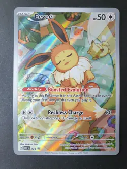 Eevee 173/SVP Black Star PROMO Prismatic Evolutions ETB Pokemon Card | NEAR MINT - Image 1
