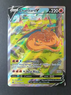 Charizard V SWSH260 Black Star PROMO Ultra-Premium UPC Pokemon Card | NEAR MINT - Image 1