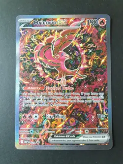 Oricorio ex MEP 024 Ultra-Premium UPC Black Star PROMO Pokemon Card | DENT - Image 1