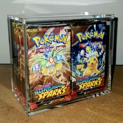 [36 Packs] Surging Sparks Booster Packs Acrylic Box Case Pokemon Card | SEALED - Image 2