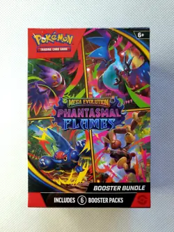Phantasmal Flames Booster Bundle Pokemon Card | SEALED - Image 1