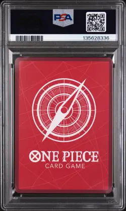 PSA 10 GEM MINT Shanks OP09-001 PSA Magazine Exclusive Promo One Piece Card - Image 2