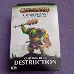 Warhammer Age Of Sigmar Champions Campaign Deck Destruction Trading Card Game - Image 1