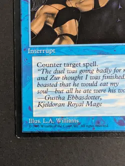 MTG Card - 1x Counterspell - Ice Age - LP/MP - Vintage Magic The Gathering - Image 3