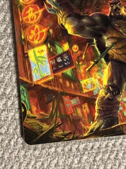 Gold Signature Slash, Reptile Rampager Card, Magic the Gathering, TMNT, MTG, 10 - Image 2