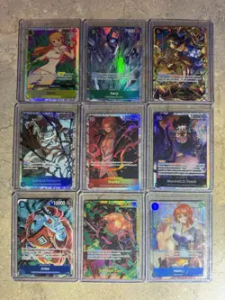 ONE PIECE TCG CARDS - LOT (33 Near Mint Cards) - Image 1