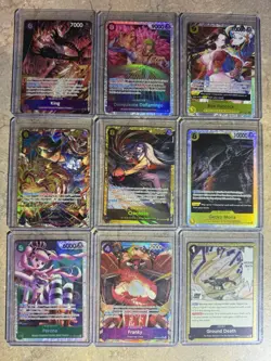 ONE PIECE TCG CARDS - LOT (33 Near Mint Cards) - Image 3