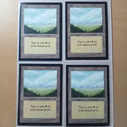Plains (A) #288 x (4) MTG - Collectors' Edition (CE) - EX/NM - Image 1