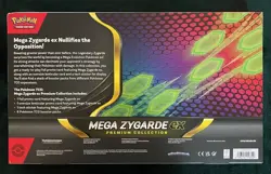 Pokemon TCG Mega Zygarde ex Premium Collection - Brand New Sealed - Fast Ship ✅ - Image 2