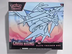 Pokemon Chaos Rising Pokemon Center Elite Trainer Box ETB * Read Description * - Image 1