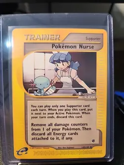 Pokemon Nurse 145/165 Expedition Base Set Regular - Image 1