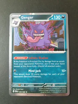 Gengar HOLO 050/088 Perfect Order STAMPED EB Games PROMO Pokemon | PLAYED - Image 1