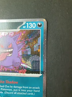 Gengar HOLO 050/088 Perfect Order STAMPED EB Games PROMO Pokemon | PLAYED - Image 2