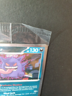 Gengar HOLO 050/088 Perfect Order STAMPED EB Games PROMO Pokemon SEALED *DAMAGED - Image 2