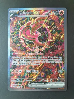 Oricorio ex MEP 024 Ultra-Premium UPC Black Star PROMO Pokemon | *DAMAGE CREASE* - Image 1