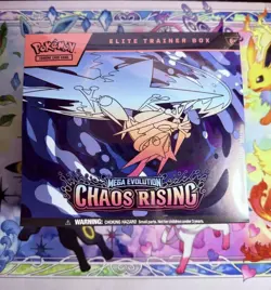 Pokemon Chaos Rising Elite Trainer Box - ETB -Ready To Ship - Image 1