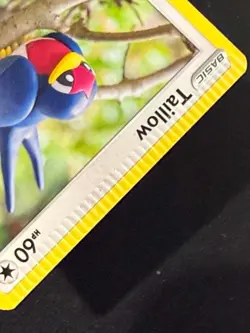 TAILLOW 133/185 C VIVID VOLTAGE POKEMON NM/M Yuka Morii (CRIMP ERROR) - Image 2