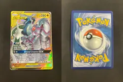 POKEMON UNGRADED ARCEUS & DIALGA & PALKIA GX 156/236 HOLO COSMIC ECLIPSE NM - Image 1