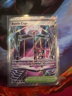 Battle Cage 116/094 Ultra Rare Pokemon TCG Phantasmal Flames NM - Image 1
