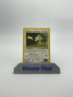 Pokemon TCG Giovanni’s Meowth 43/132 Gym Challenge Vintage - Image 1