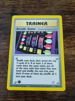 Pokemon Neo Genesis 1st Edition Arcade Game 83/111 Non Holo - Image 1