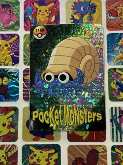 Pokemon Holo Vintage Pocket Monsters Vending Prism Sticker Nintendo collections - Image 1