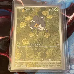 Pokemon TCG Nymble Me02: Phantasmal Flames 096/094 Full Art Holo - Image 1