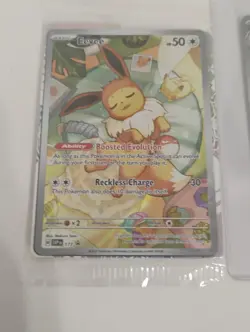 Pokemon Sealed Espeon Best Buy Promo/Eevee/Mimikyu Promo Holo Cards - Image 3