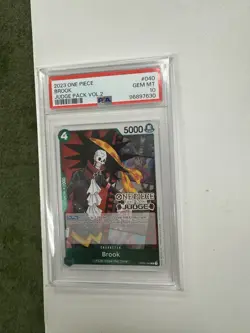 Brook - OP02-040 - PSA 10 - Judge Promo - English - One Piece - Image 1
