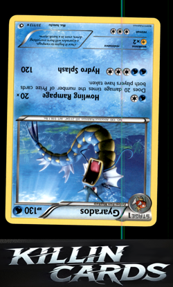 Gyarados 31/113 Pokemon Rare Legendary Treasures Card LP - Image 1