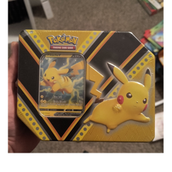 Pokemon TCG V Powers Tin Pikachu V & Eevee V Sealed English 2020 5pack boosters - Image 1