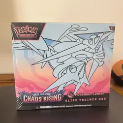 Chaos Rising Pokemon Center ETB Sealed - Very minor seal damage - Image 1