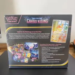 Chaos Rising Pokemon Center ETB Sealed - Very minor seal damage - Image 3