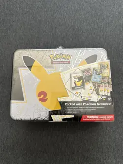Pokemon Celebrations 25th Anniversary Collectors Chest Lunch Box Tin Sealed Y2 820650809415 - Image 1