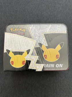 Pokemon Celebrations 25th Anniversary Collectors Chest Lunch Box Tin Sealed Y2 820650809415 - Image 2