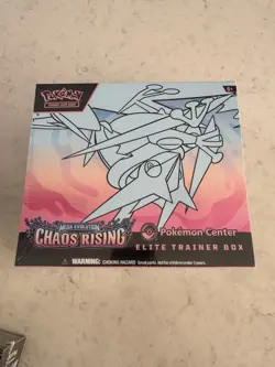 Pokemon TCG:Mega Evolution Chaos Rising Pokemon Center ETB *In hand* - Image 1