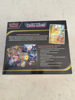 Pokemon TCG:Mega Evolution Chaos Rising Pokemon Center ETB *In hand* - Image 5