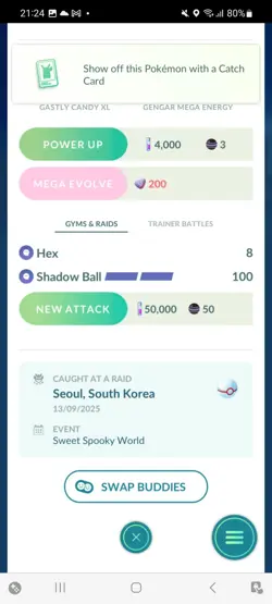 Pokemon Go Shiny Gengar Halloween Costume - Image 2