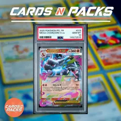 Carte Pokemon Mega-Dracaufeu X ex 013/094 Holo PSA 10 GEM MINT - Image 1