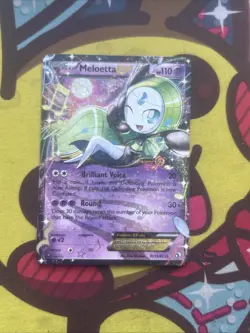 Pokemon Meloetta ex RC11/RC25 - Radiant Collection - Light Play - Image 1
