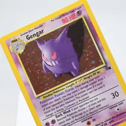 Pokemon TCG - Gengar 5/62 Fossil Holo Rare WOTC - EXC/NM - Image 1