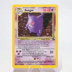 Pokemon TCG - Gengar 5/62 Fossil Holo Rare WOTC - EXC/NM - Image 2