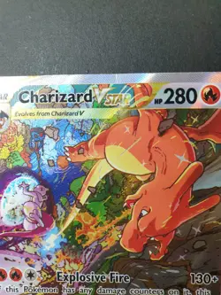 Charizard VSTAR SWSH262 Black Star PROMO Ultra-Premium UPC Pokemon | *DAMAGED* - Image 2