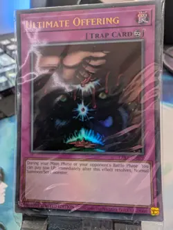 YuGiOh! Ultimate Offering LART-EN070 Ultra Rare SEALED - Image 1