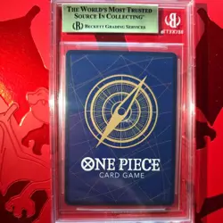 2025 ONE PIECE JAPANESE OP11-A FIST OF DIVINE SPEED #057 SHIRAHOSHI BGS 10 - Image 2