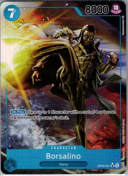 Borsalino (Alternate Art) OP05-051 English Awakening of New Era - One Piece - NM - Image 1