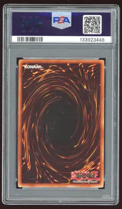 GIANT RED SEASNAKE 2002 YUGIOH TOURNAMENT PACK 2 TP2-003 SUPER HOLO CARD PSA 7 - Image 2