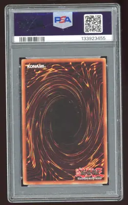 AX RAIDER YUGIOH 2002 TOURNAMENT PACK 1 TP1-002 SUPER PROMO HOLO CARD PSA 9 - Image 2