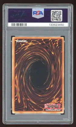 MECHANICALCHASER 2003 YUGIOH TOURNAMENT PACK 3 TP3-003 SUPER HOLO CARD PSA 9 - Image 2